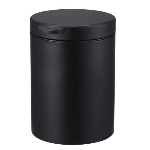 Soft slow close black kitchen wall mounted dustbin trash bin with liner